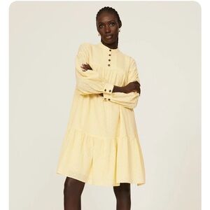 Pamela Love Yellow Eyelet Sundress